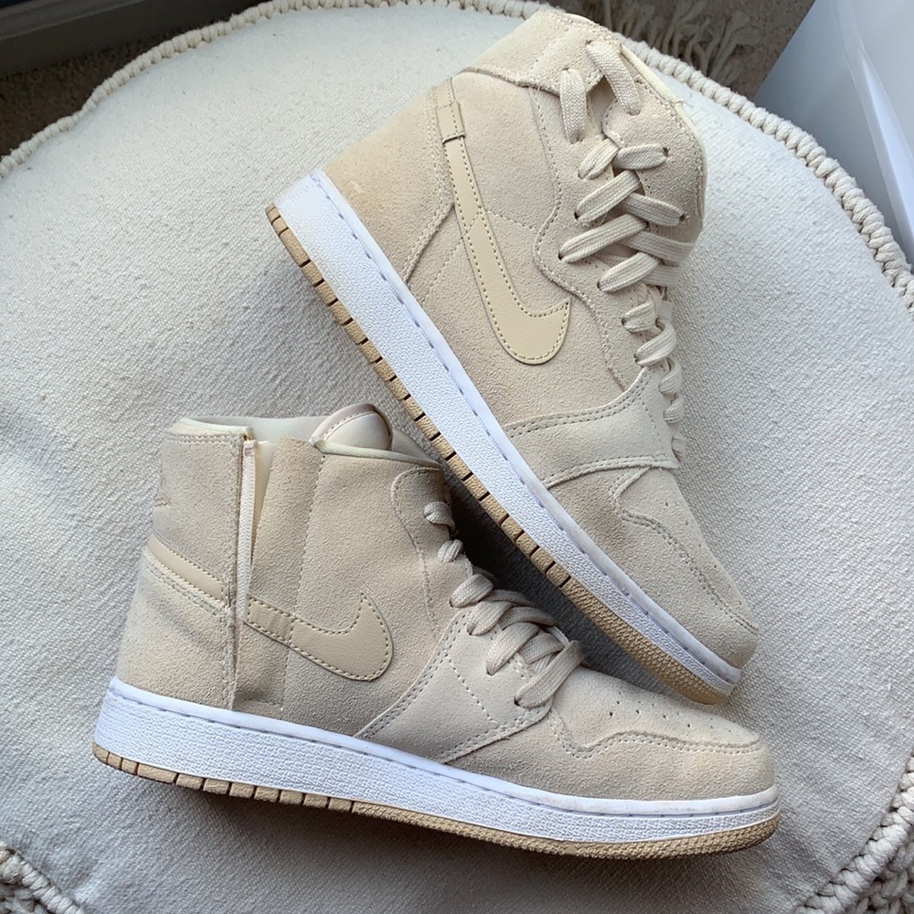 Women’s Air Jordan 1 Rebel XX Light Cream Suede